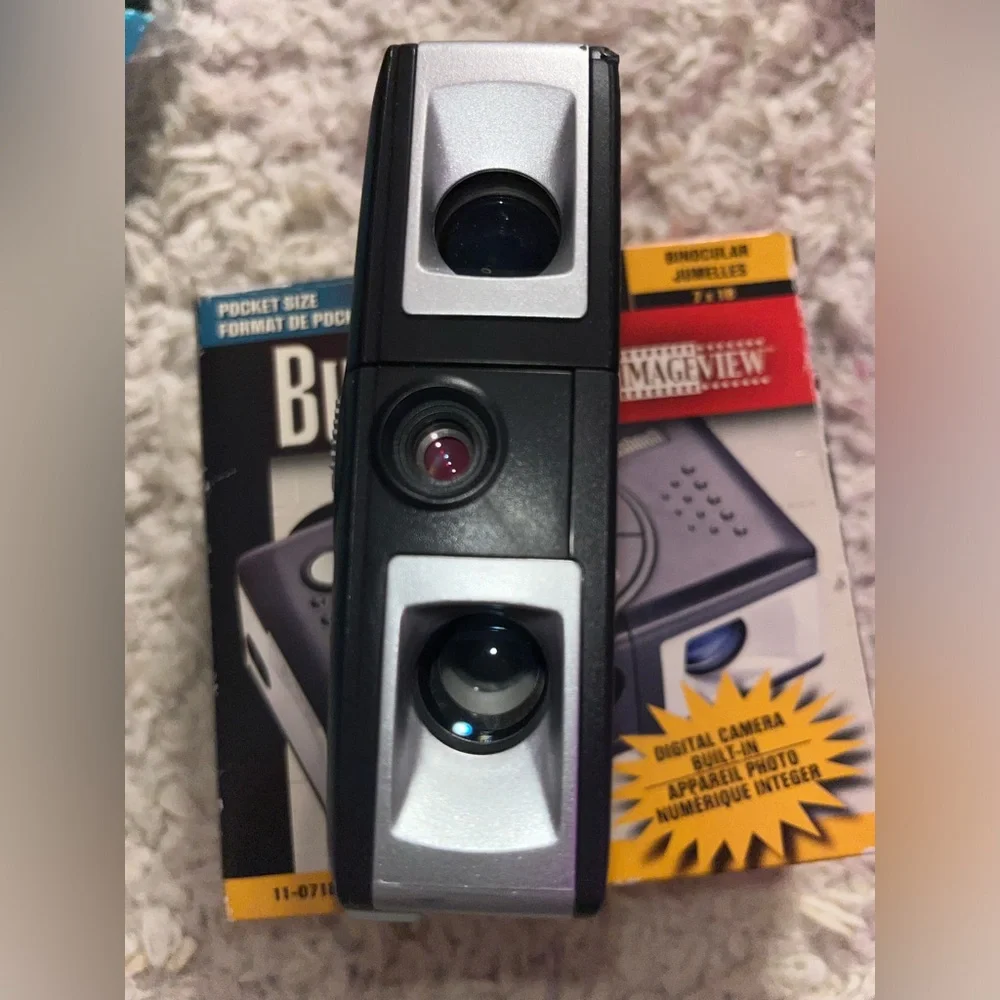 NEW/Bushnell 7x18 Image View Porro Prism Binocular/camera